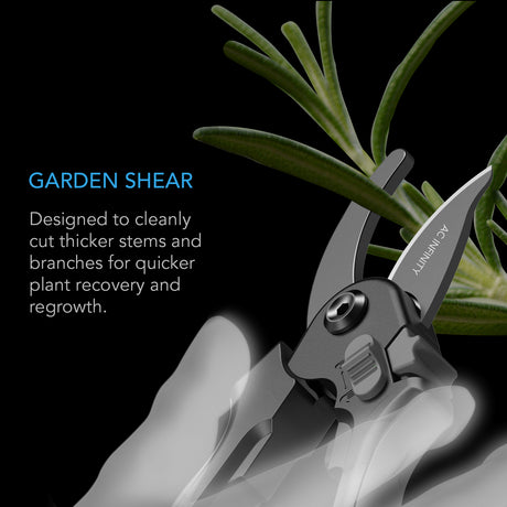AC Infinity Stainless Steel Pruning Shear |  8” Bypass Blades - CannaFull Spectrum Solutions