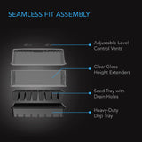 AC Infinity Humidity Dome |  Propagation Kit with Height Extension |  5x8 Cell Tray - CannaFull Spectrum Solutions
