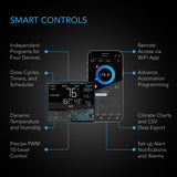 AC Infinity Air Filtration Kit PRO 6" |  Inline Fan with Smart Controller |  Carbon Filter & Ducting Combo - CannaFull Spectrum Solutions