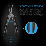 AC Infinity Stainless Steel Pruning Shear |  Ergonomic Lightweight |  6.6” Straight Blades - CannaFull Spectrum Solutions
