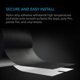 AC Infinity Peel and Stick Zipper |  7 ft. x 3 in. Double Sided |  2-Pack - CannaFull Spectrum Solutions