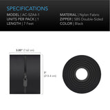 AC Infinity Peel and Stick Zipper |  7 ft. x 3 in. Double Sided |  1-Pack - CannaFull Spectrum Solutions