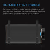 AC Infinity Duct Carbon Filter XL |  Australian Charcoal |  Extra Large |  4-Inch - CannaFull Spectrum Solutions