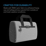 AC Infinity Smell Proof Handbag |  Gray |  with 900D Nylon Fabric and Carbon Filter Lining - CannaFull Spectrum Solutions