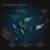 AC Infinity Grow Room Glasses |  with 3 Color Corrective Lenses - CannaFull Spectrum Solutions