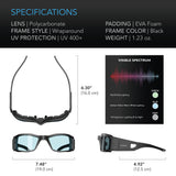 AC Infinity Grow Room Glasses |  with 3 Color Corrective Lenses - CannaFull Spectrum Solutions
