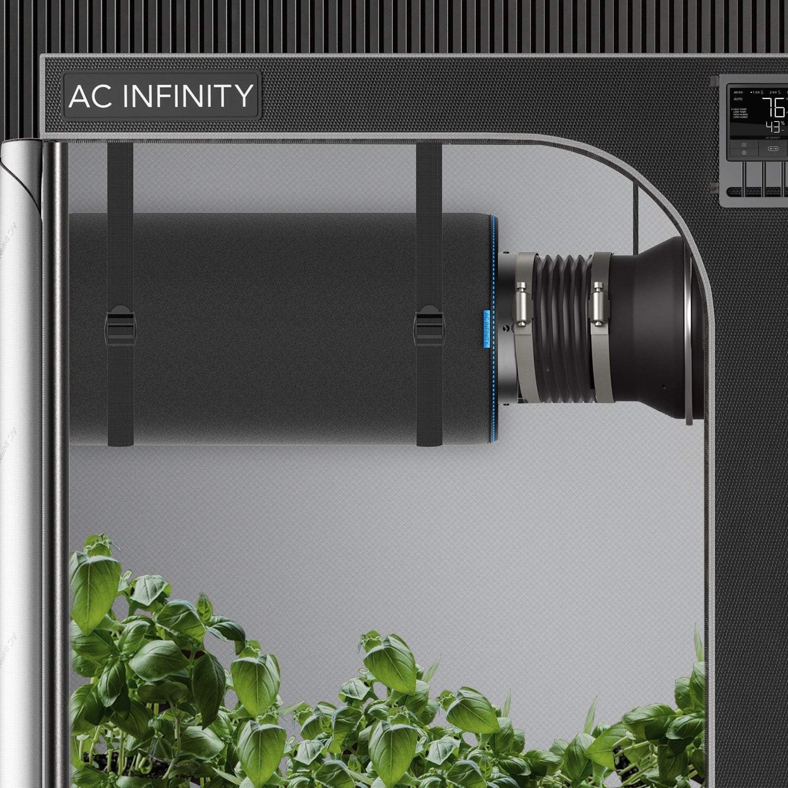 AC Infinity Duct Carbon Filter XL |  Australian Charcoal |  Extra Large |  8-Inch - CannaFull Spectrum Solutions