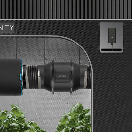 AC Infinity CLOUDLINE A6 |  Quiet Inline Fan with Speed Controller |  6-Inch - CannaFull Spectrum Solutions