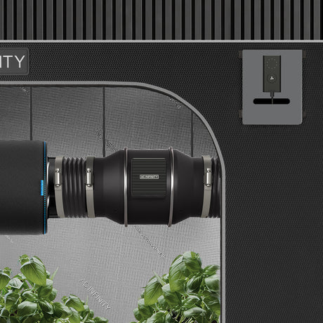 AC Infinity CLOUDLINE PRO S4 |  Quiet Inline Duct Fan System with Speed Controller |  4-Inch - CannaFull Spectrum Solutions