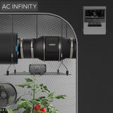 AC Infinity CONTROLLER 69 PRO+ |  Independent Programs for Eight Devices |  Dynamic VPD |  Temperature |  Humidity |  Scheduling |  Cycles |  Levels Control |  Data App |  Bluetooth + WiFi - CannaFull Spectrum Solutions