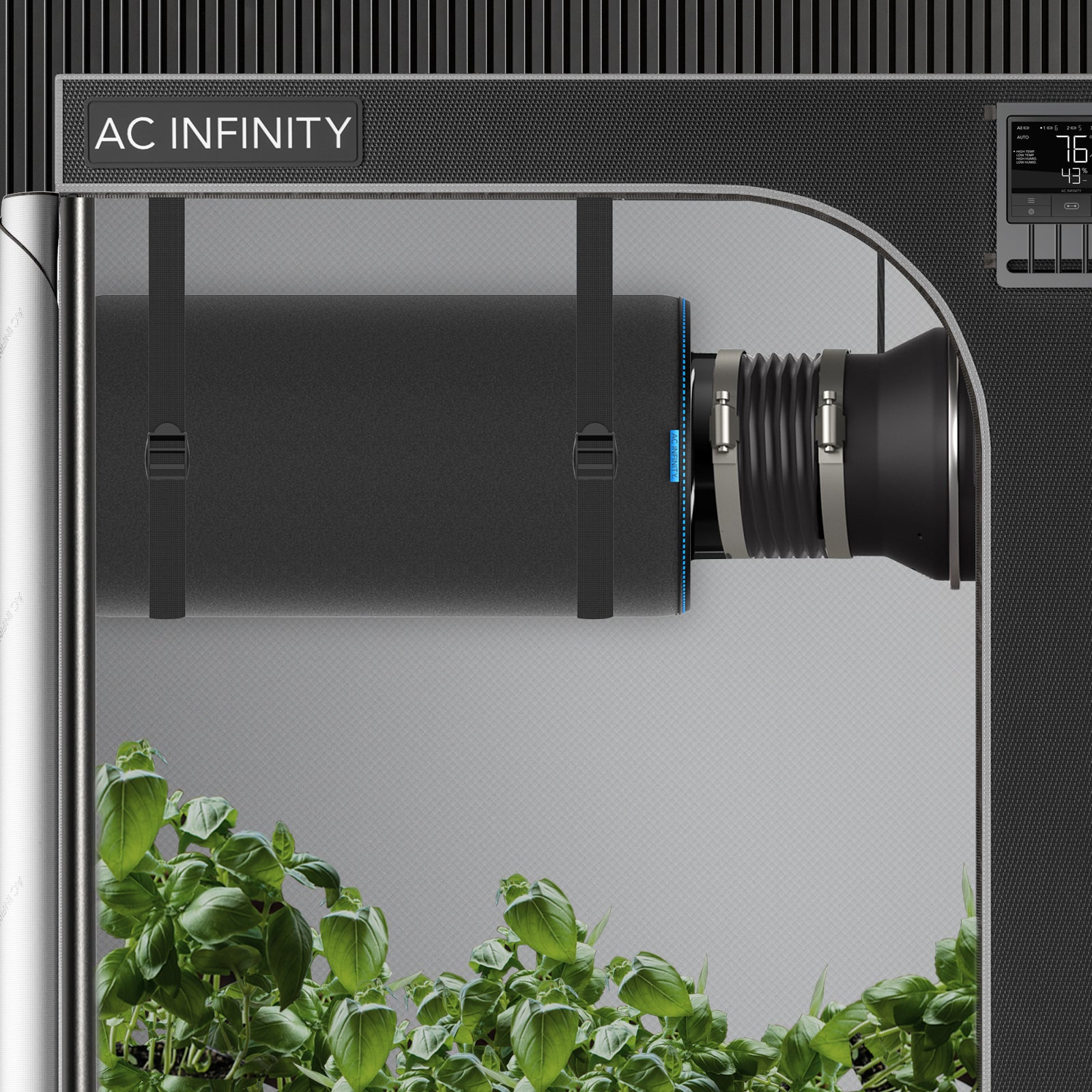 AC Infinity Duct Carbon Filter |  Australian Charcoal |  10-Inch - CannaFull Spectrum Solutions