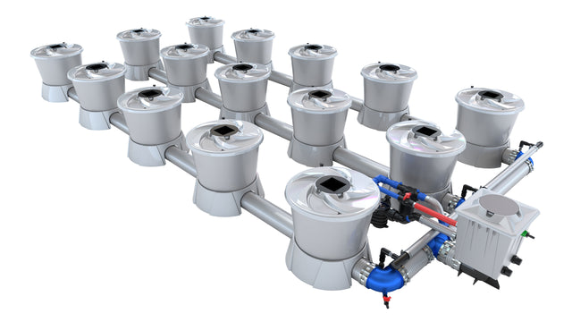 Alien Hydroponics V-SYSTEM 15 Pot Kit - CannaFull Spectrum Solutions