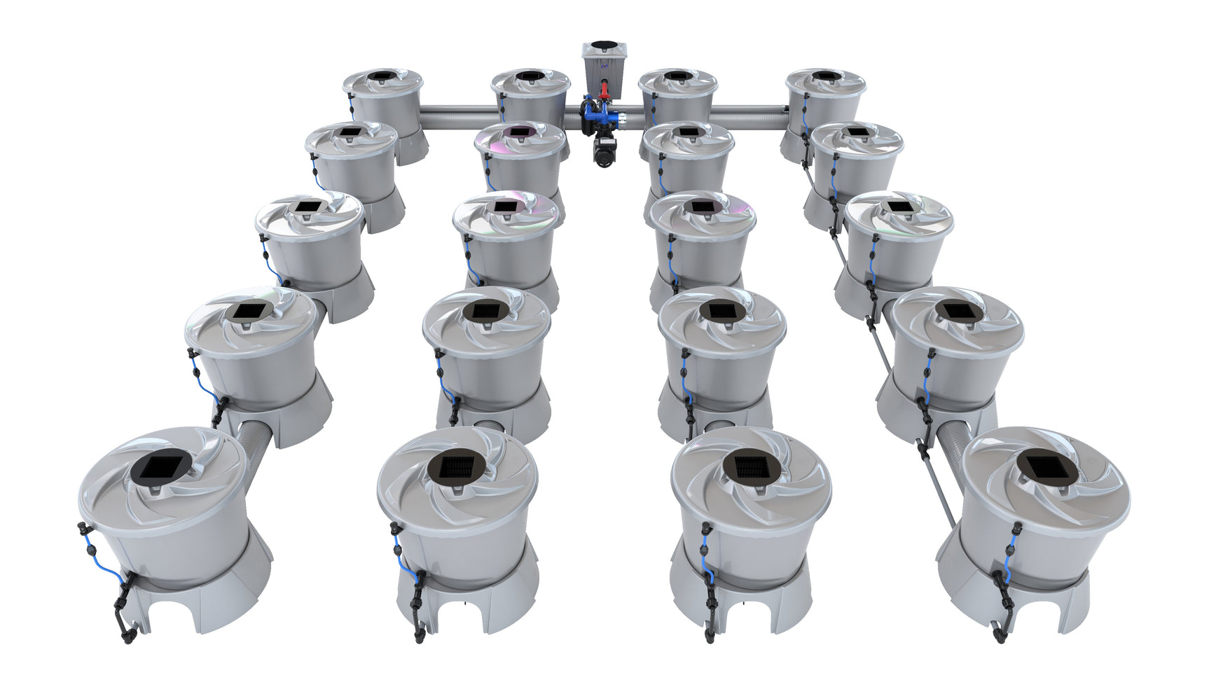 Alien Hydroponics V-SYSTEM 20 Pot Kit - CannaFull Spectrum Solutions