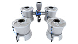 Alien Hydroponics V-SYSTEM 4 Pot Kit - CannaFull Spectrum Solutions