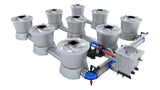 Alien Hydroponics V-SYSTEM 9 Pot Kit - CannaFull Spectrum Solutions
