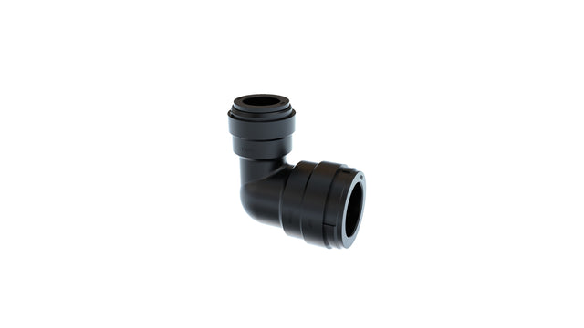 DM Push-Fit Elbow 22-15mm V-SYSTEM installed in commercial cultivation facility