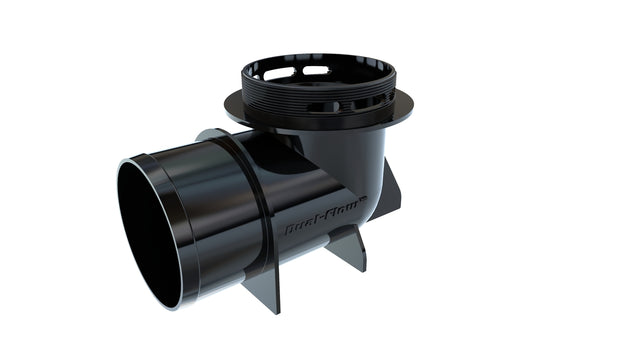 Elbow 5" Threaded Dual-Flow installed in commercial cultivation facility