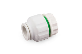 28mm Push-Fit Stop End installed in commercial cultivation facility
