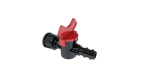 Drain Tap 1/2"-16mm Barb installed in commercial cultivation facility