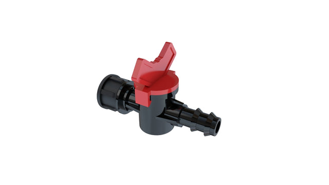 Drain Tap 1/2"-16mm Barb installed in commercial cultivation facility