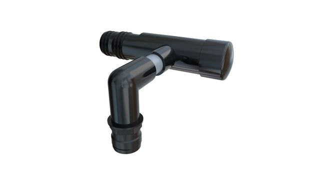 Terminal Manifold Left 50mm installed in commercial cultivation facility