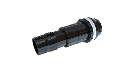 Tank Connector Straight 32mm installed in commercial cultivation facility