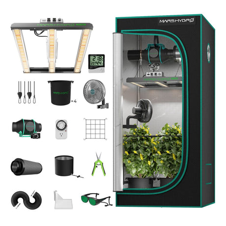Mars Hydro FC-1500 EVO 150W LED Grow Light | 2.85 μmol/j PPE - image 8