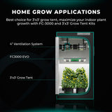 Mars Hydro FC3000 EVO 300W LED Grow Light | 2.85 μmol/j - image 3