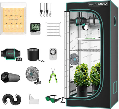 Mars Hydro TS-600 Kits 100W Complete Grow Kit | 2.0 μmol/j PPE - image 3